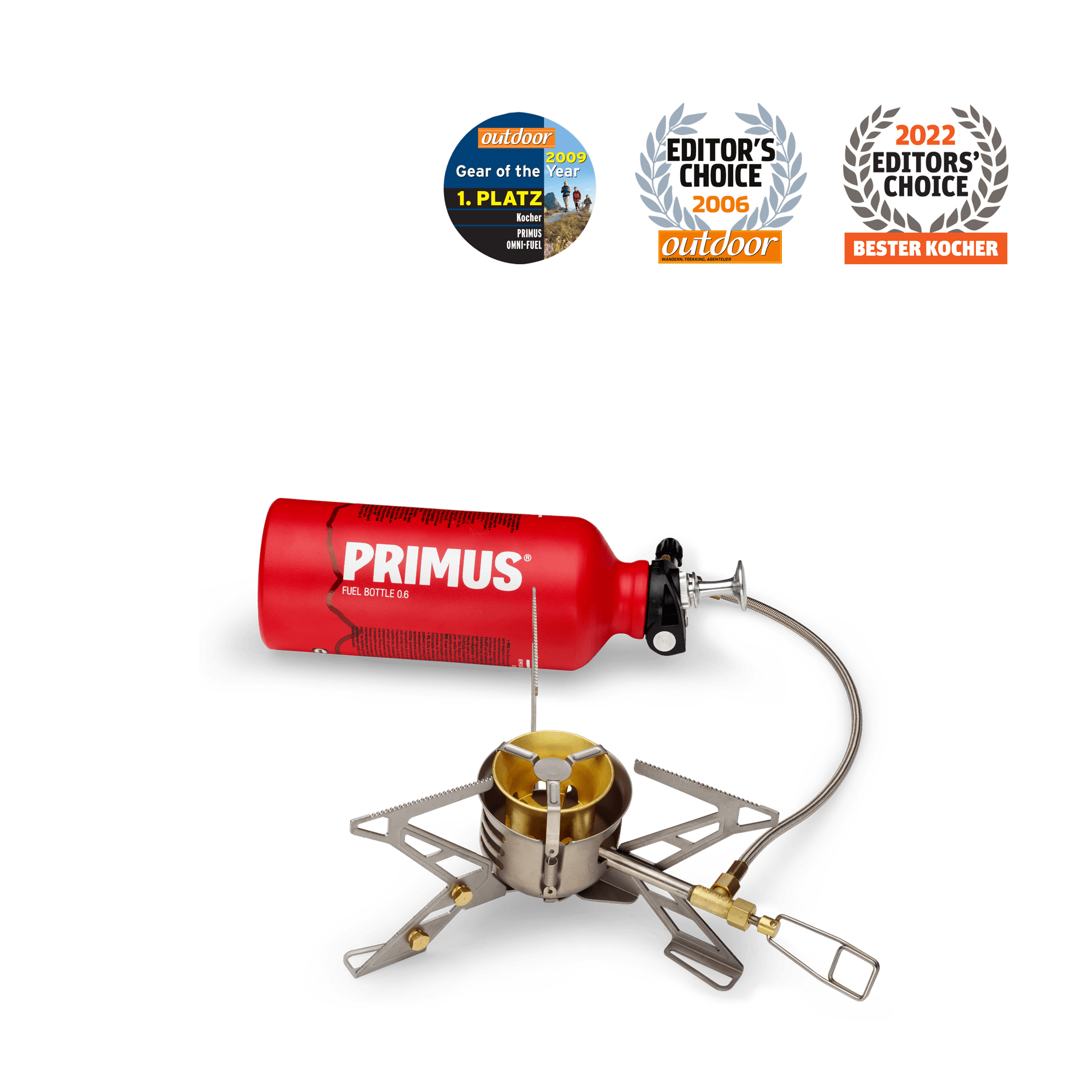 OmniFuel Multi-Fuel Stove w/ Fuel Bottle & Pouch