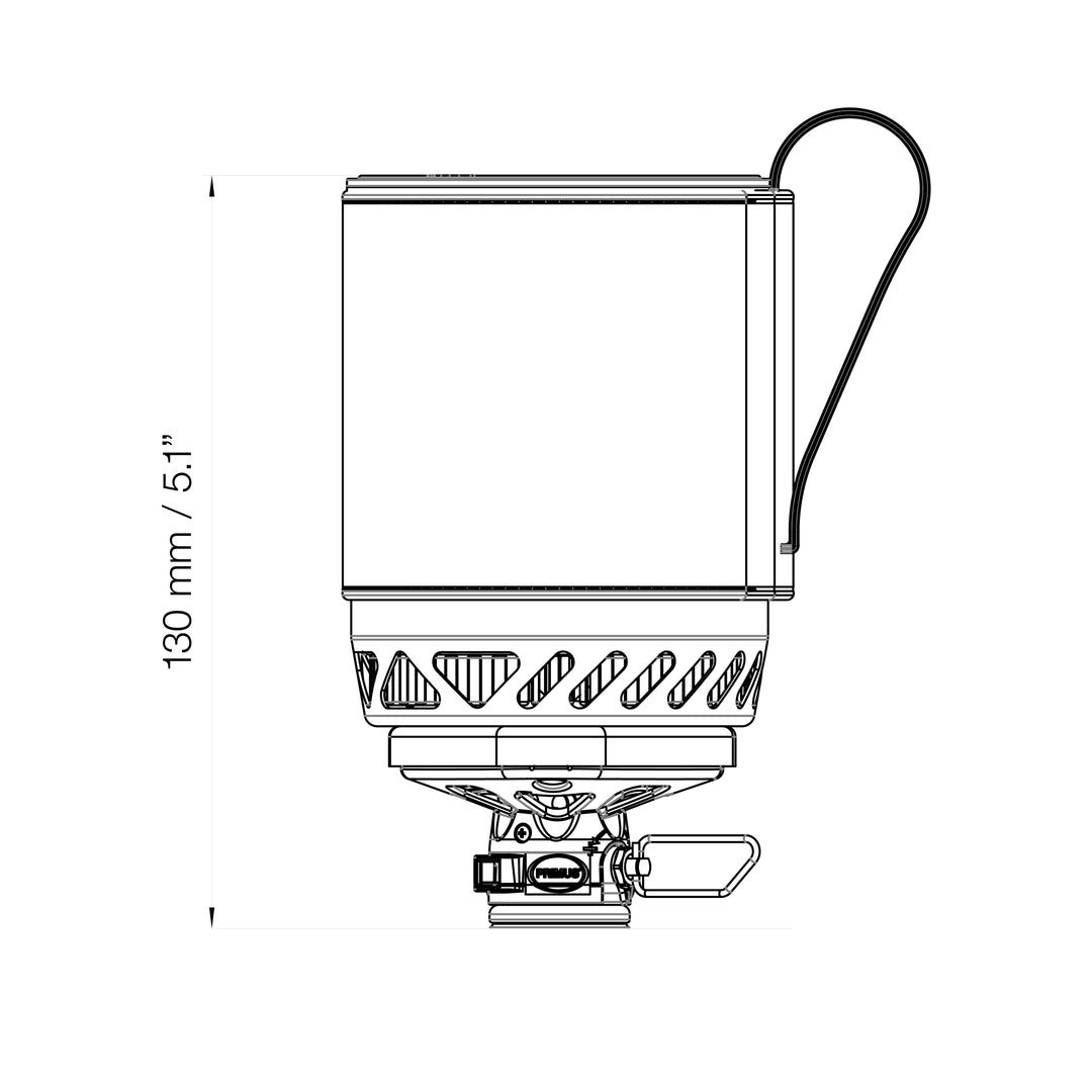 Lite Stove System 0.5L | Fuel-Efficient, Outdoor Cooking