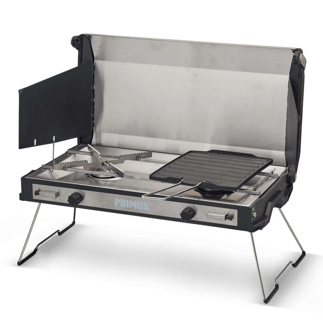 PRIMUS TUPIKE ツーバーナーガスコンロ Tupike Camping Stove | Double-Burner Outdoor Cooker | Primus