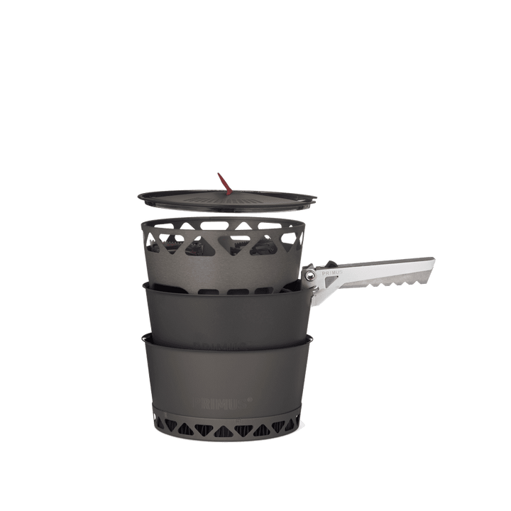 PrimeTech Stove System 1.3L | Aluminum Pots & Colander Lid