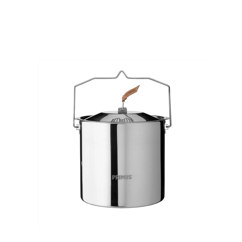 CampFire Stock Pot | 5L Stainless Steel w/ Colander Lid | Primus ...