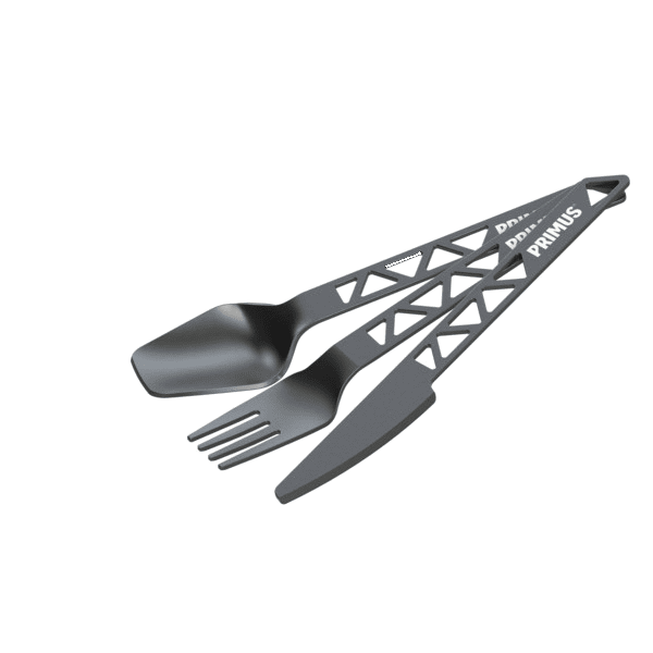 TrailCutlery Aluminum | Lightweight Camp Fork, Spoon & Knife